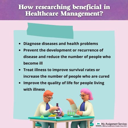 how researching beneficial in healthcare management