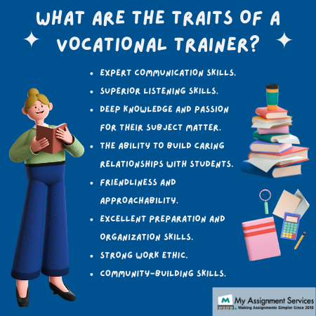 what are the traits of a vocational trainer