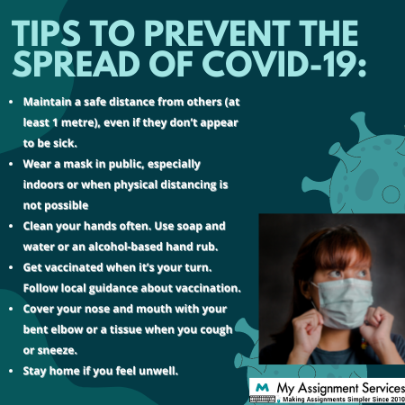 tips to prevent the spread of covid   19