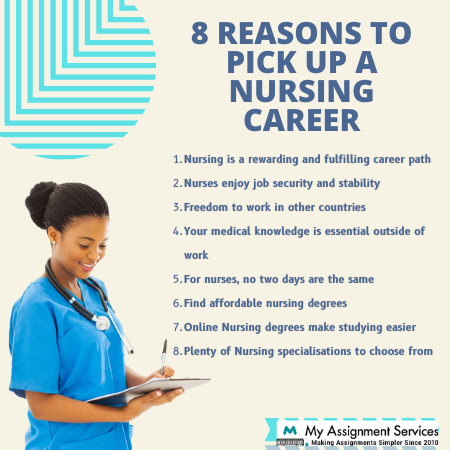 8 reason to pick nursing career