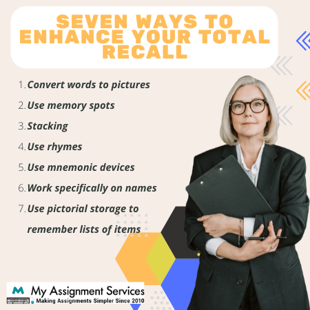 7 ways to enhance your total recall