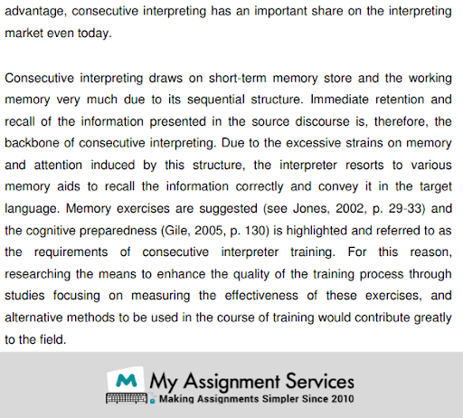 Samples of Conference Interpretation Assignment 