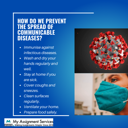 how do we prevent the spread of communicable diseases