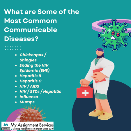 what are some of the most common communicable diseases