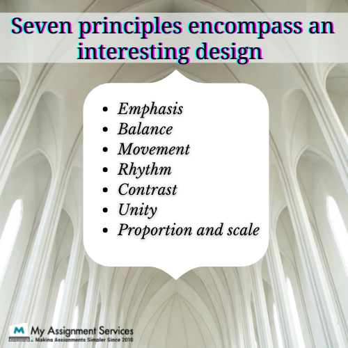 seven principles encompass an interesting design