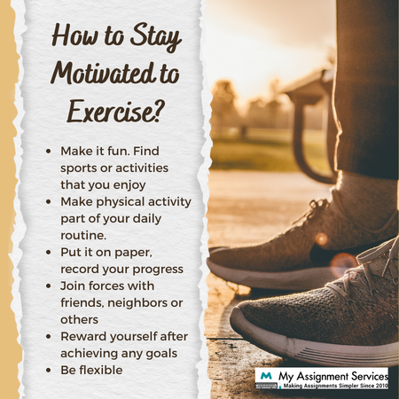how to stay motivated to exercise