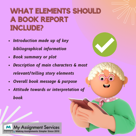 elements of book report