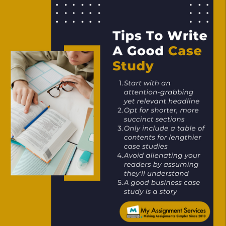 tips to write a good case study