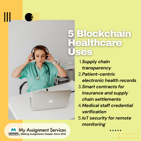 5 blockchain healthcare uses