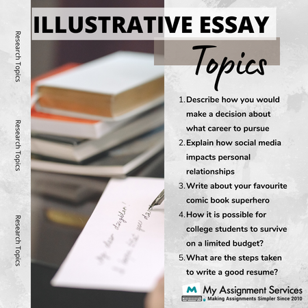illustrative essay topics