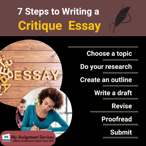 7 steps to write a critique essay