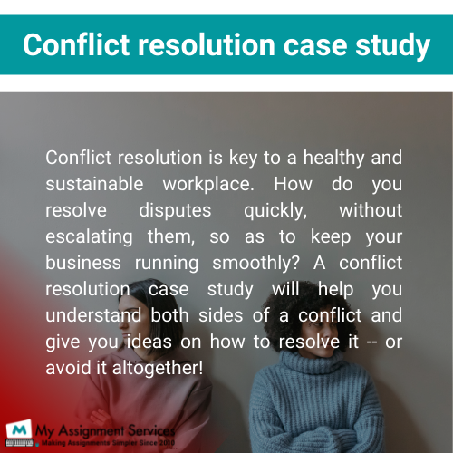 conflict resolution case study