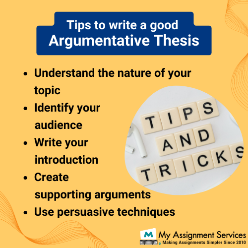 tips to write a good argumentive thesis