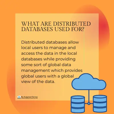 use of distributed database