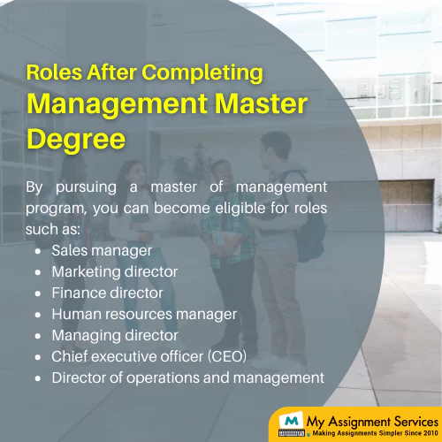 management master degree