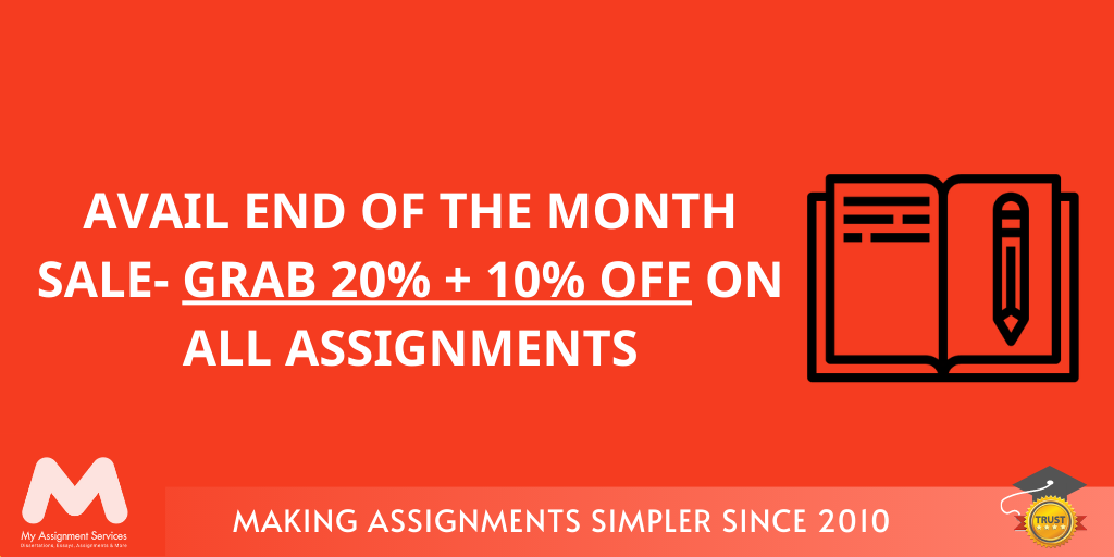 End Of Month Sale on All Assignments