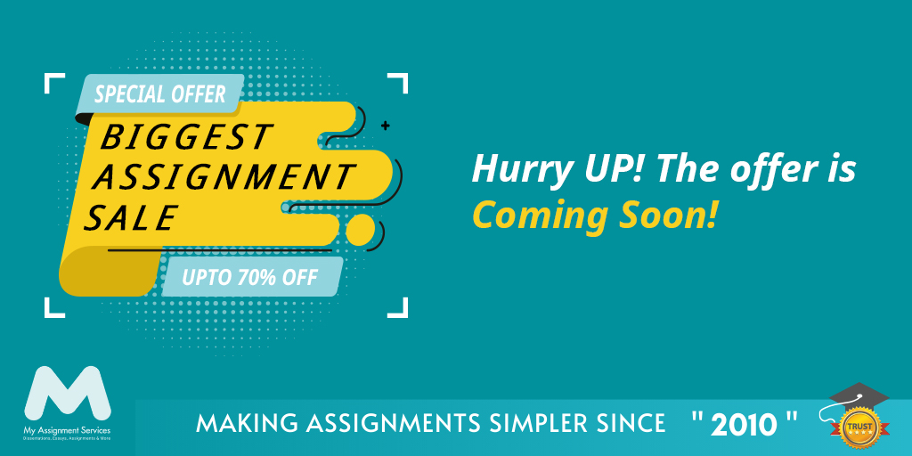Biggest Assignment Sale coming up