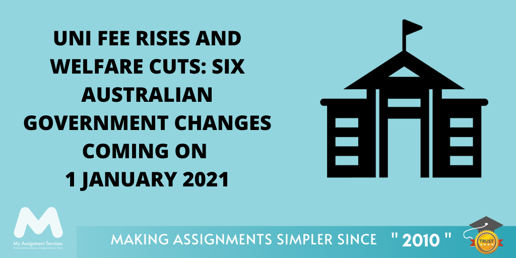 Uni Fee Rises and Welfare Cuts: Six Australian Government Changes Coming on 1 January 2021