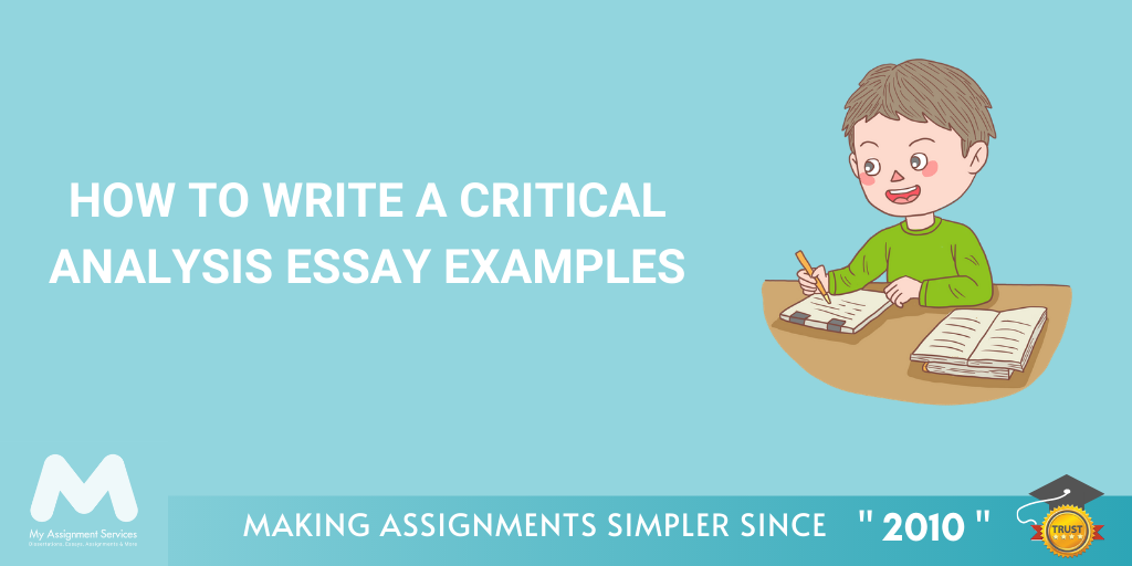 how to write a critical analysis essay examples