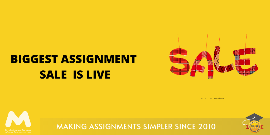 Biggest Assignment Sale is Live