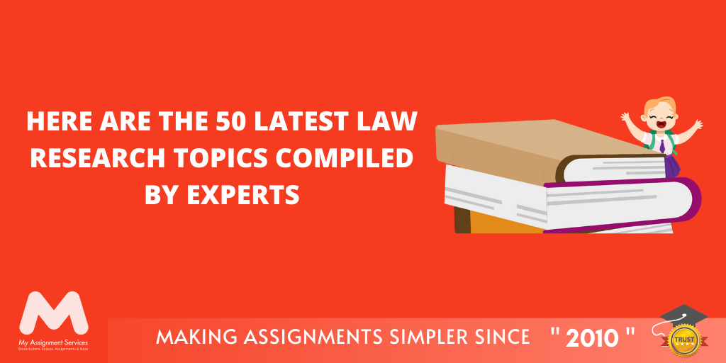 50 Latest law Research Topics