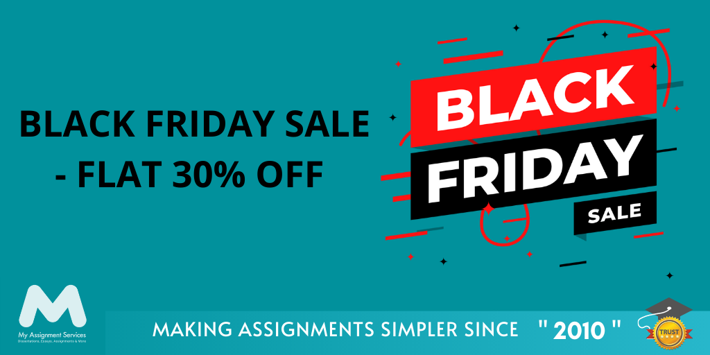 Black Friday Sale - Save 30% on Our Professional Academic Assistance