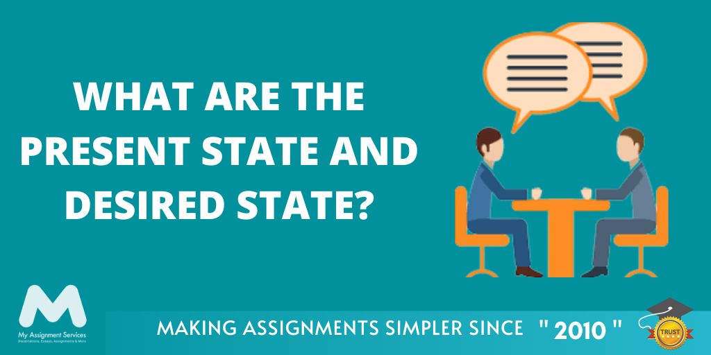 What are the Present State and Desired State?