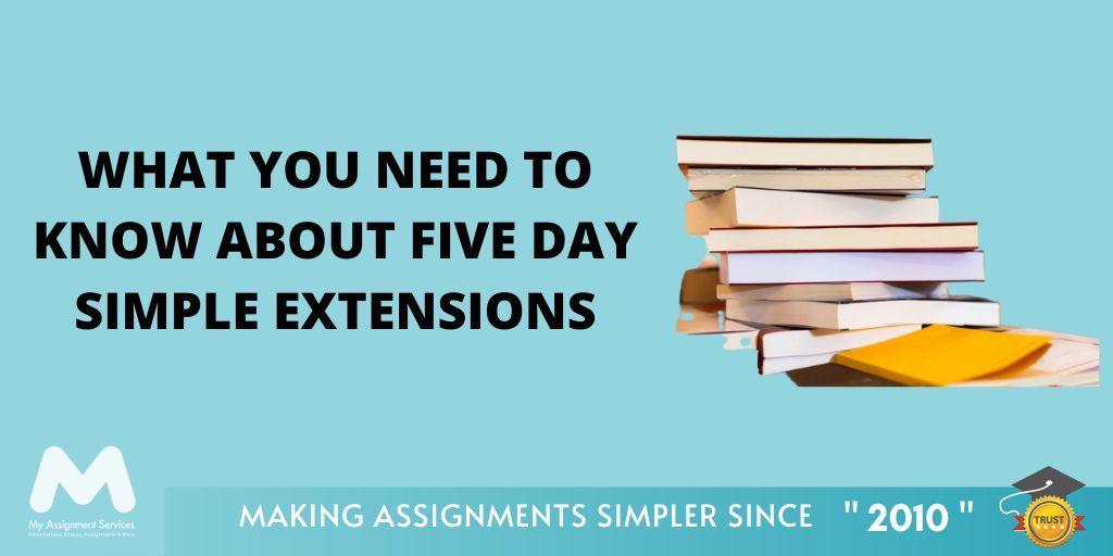 What Must You Know about the Five-Day Simple Extensions?